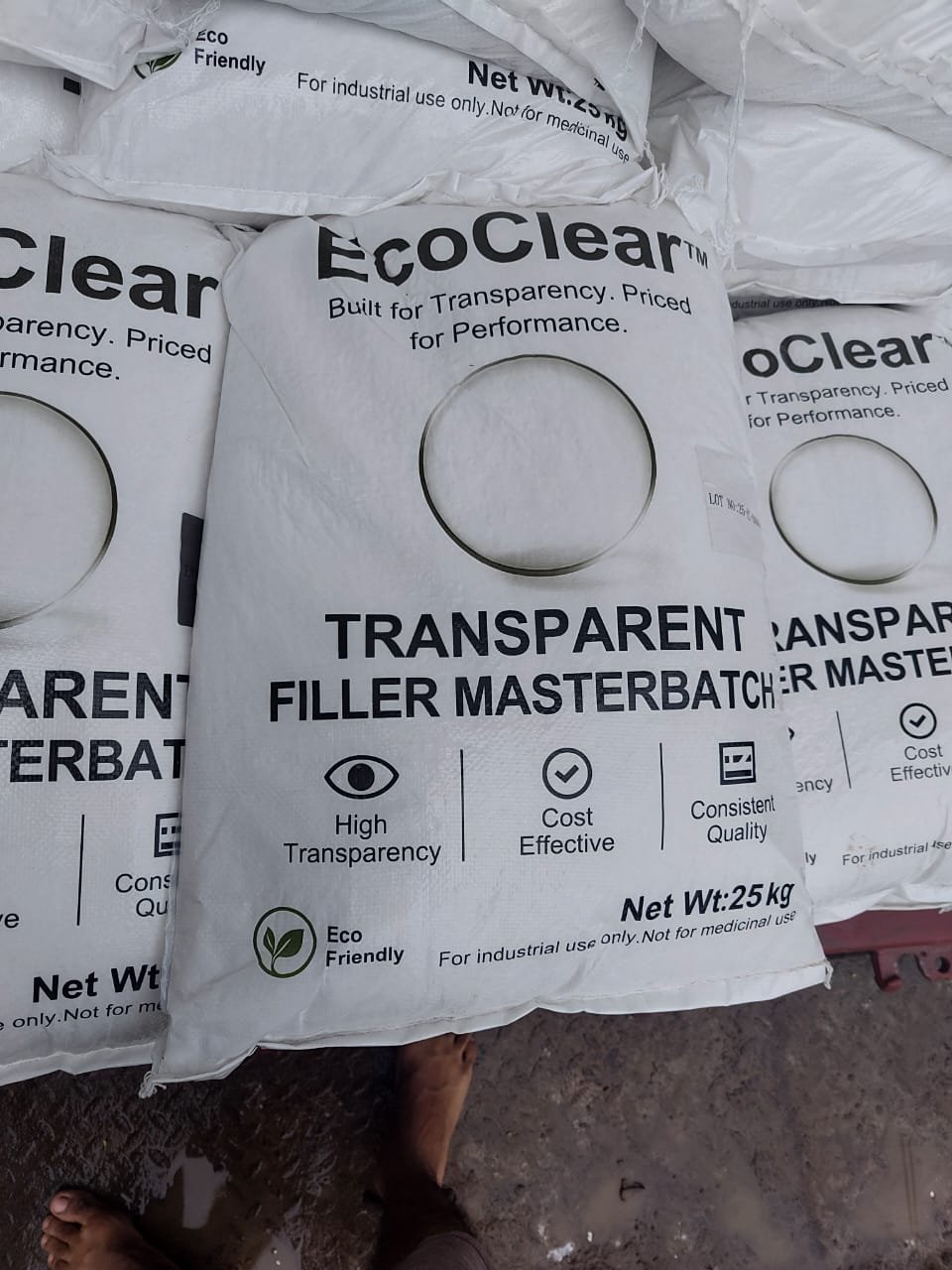 Na₂SO₄ Transparent Masterbatch Alt